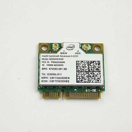 Part #a-1890-109-A, Wlan Intel Wireless-N Abgn 6235 Jackson