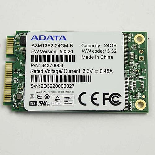 Part #a-1937-155-A, Ssd-M 24Gb Adata Msata Axm13S2 24Gm-B Ml