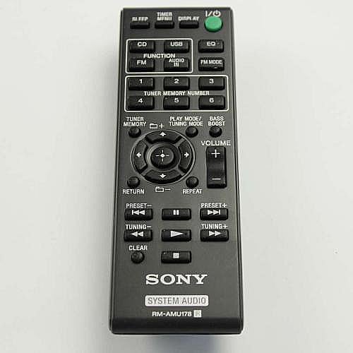 Part #a-1944-589-A, Remote Control (Rm-Amu178)