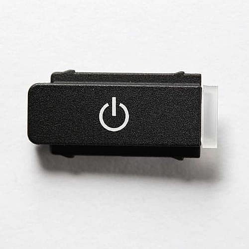 Part #a-1968-822-A, V260 Pw Button Assembly(Bk)(S)