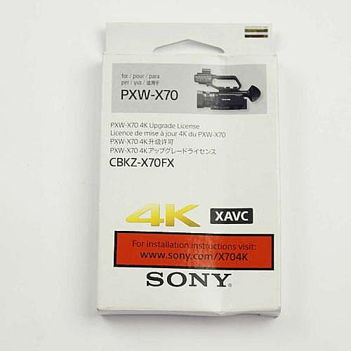 Photo of Part #cbkzx70Fx, 4K Upgrade License For Pxwx70 from Repair Parts Direct