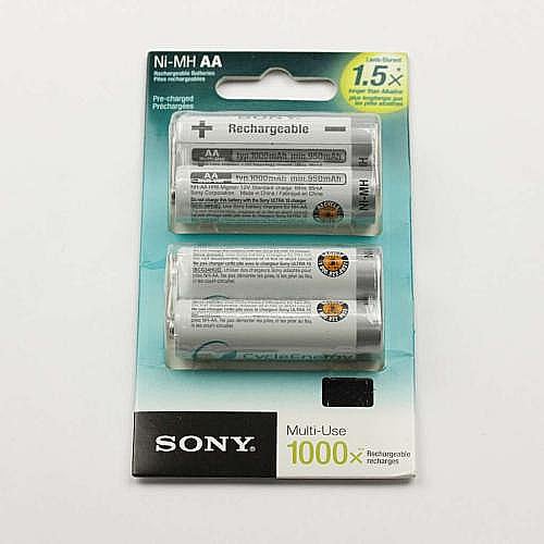 Part #nhaab4Rn, 4 Pack Aa 1000 Mah Batteries