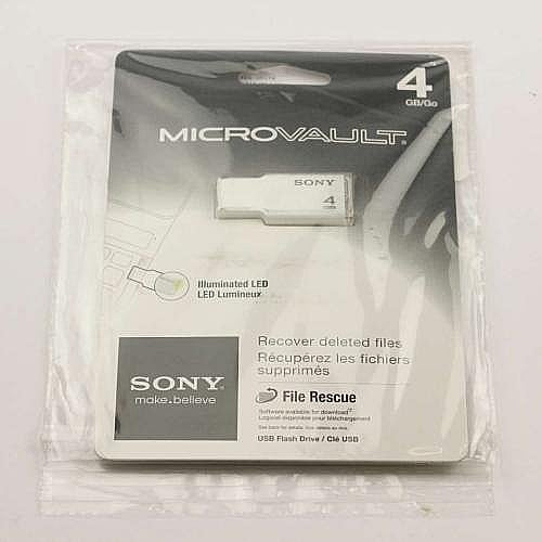 Photo of Part #usm4Gm/w, 4Gb Micro Vault M-Series White from Repair Parts Direct