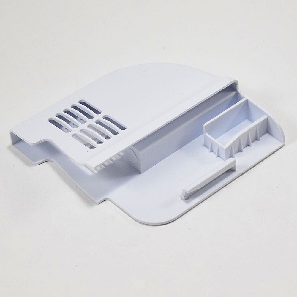 Part #da97-06423A, Refrigerator Freezer Door Bin End Cap, Left / 5.00 x 4.00 x 1.00