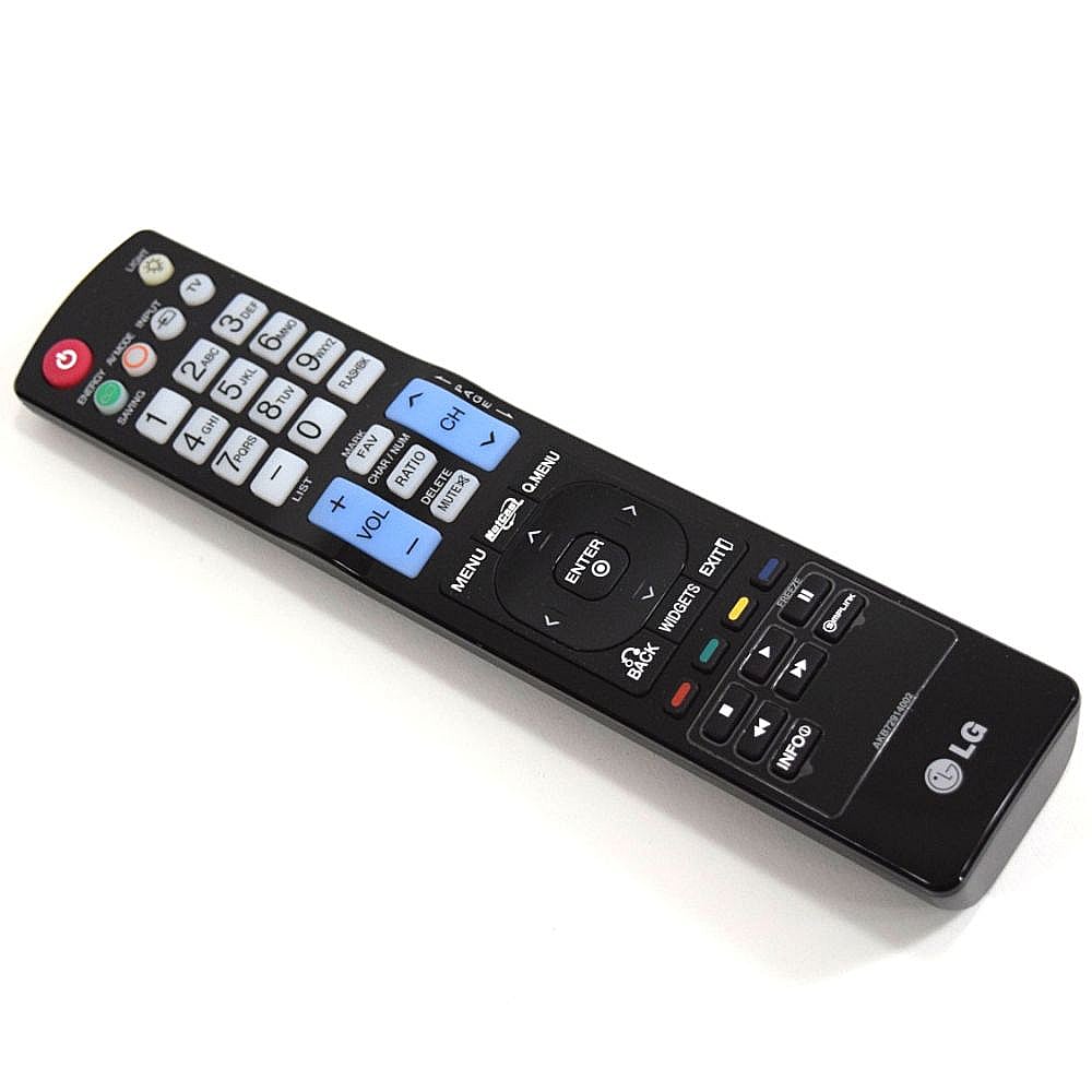 Photo of Part #akb72914002, Television Remote Control from Repair Parts Direct