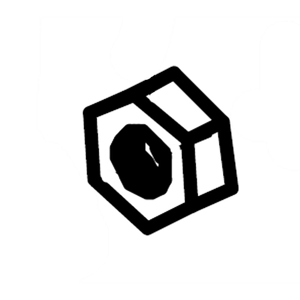 Part #1000094231, Nut-Hex-M6