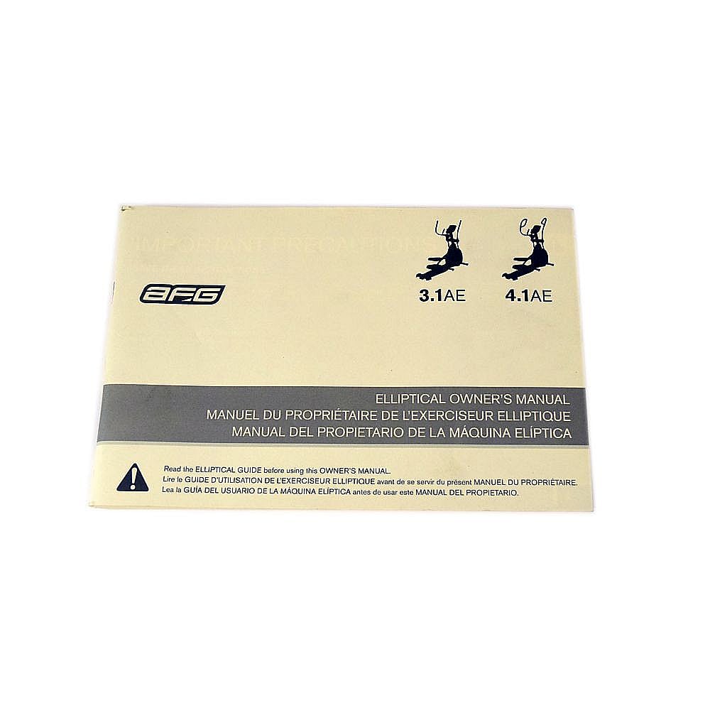 Part #1000212265, Afg Elliptical Owners Manual