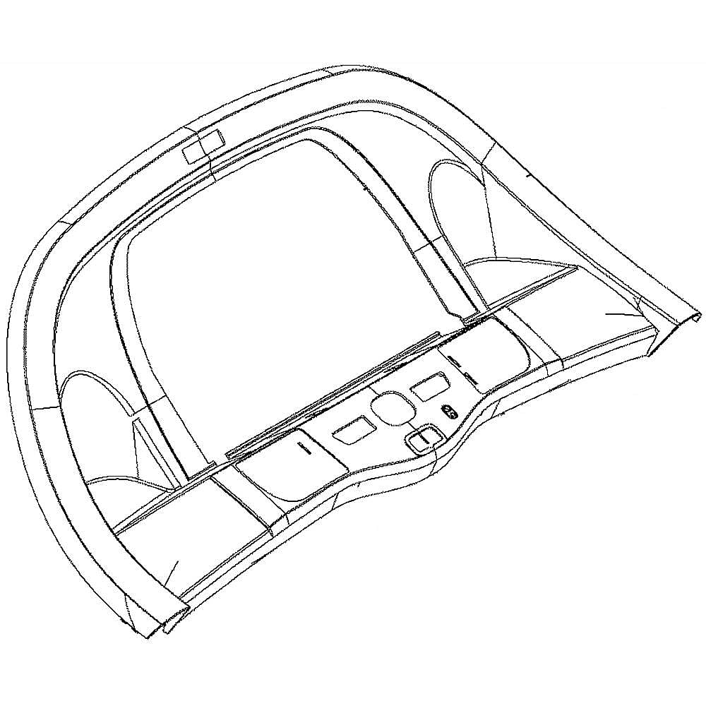 Part #1000215121, Console Cover