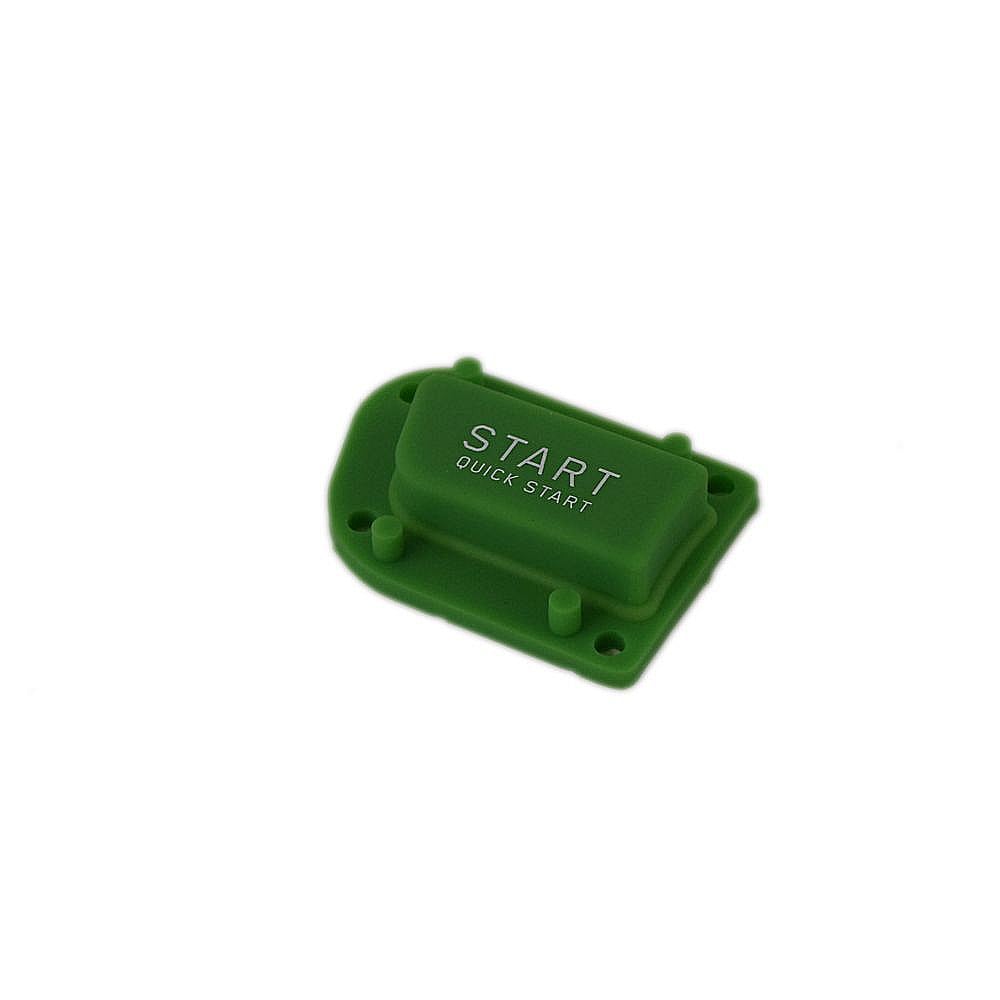 Part #1000215130, Treadmill Left Start Rubber Key / 4.00 x 3.50 x 0.75