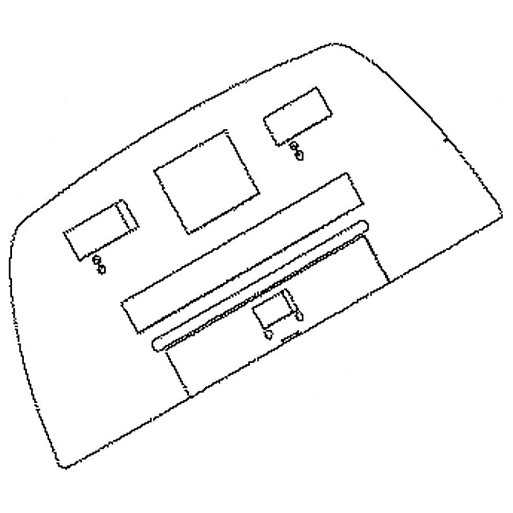 Part #1000215331, Afg Overlay-U