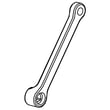 Left Crank for AFG 7.3AR - Part 1000220785