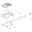 Elliptical Pedal And Link Arm, Left for AFG 7.3AT - Part 1000346202