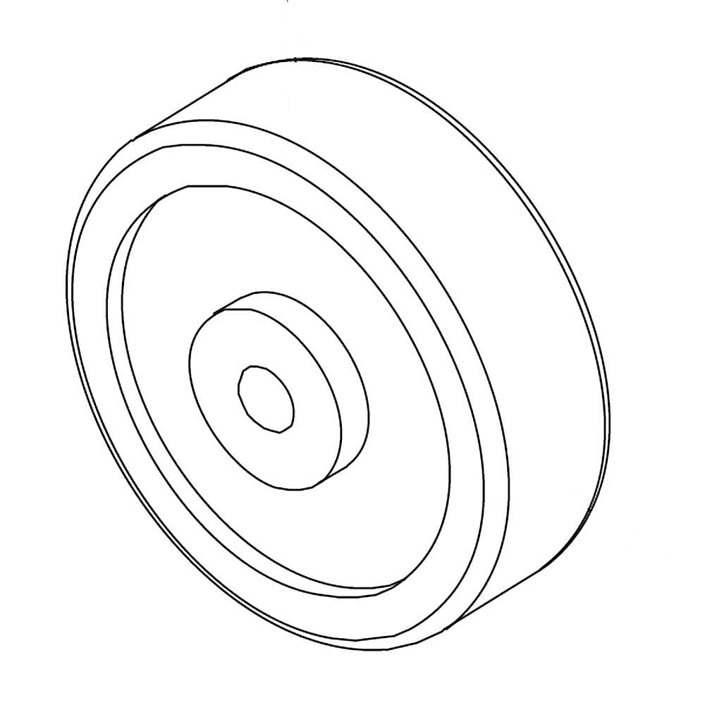 Part #103403, Rear Carriage Roller