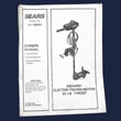 Owner's Manual for Craftsman 217592561 - Part 93738