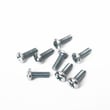 Pan Head Machine Screw, #8-32 x 1/2-in
