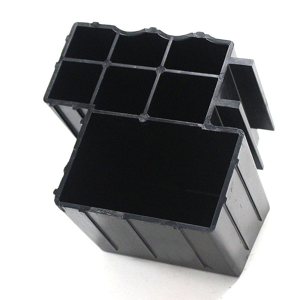 Part #158716, Treadmill Rear End Cap Insert, Left / 6.00 x 6.00 x 4.00