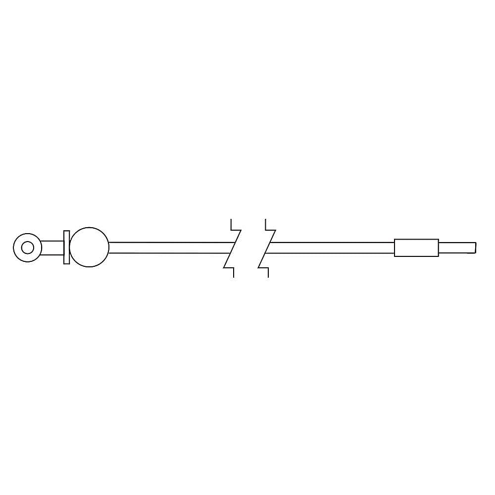 Weight System Military Press Cable 238-1/2-in