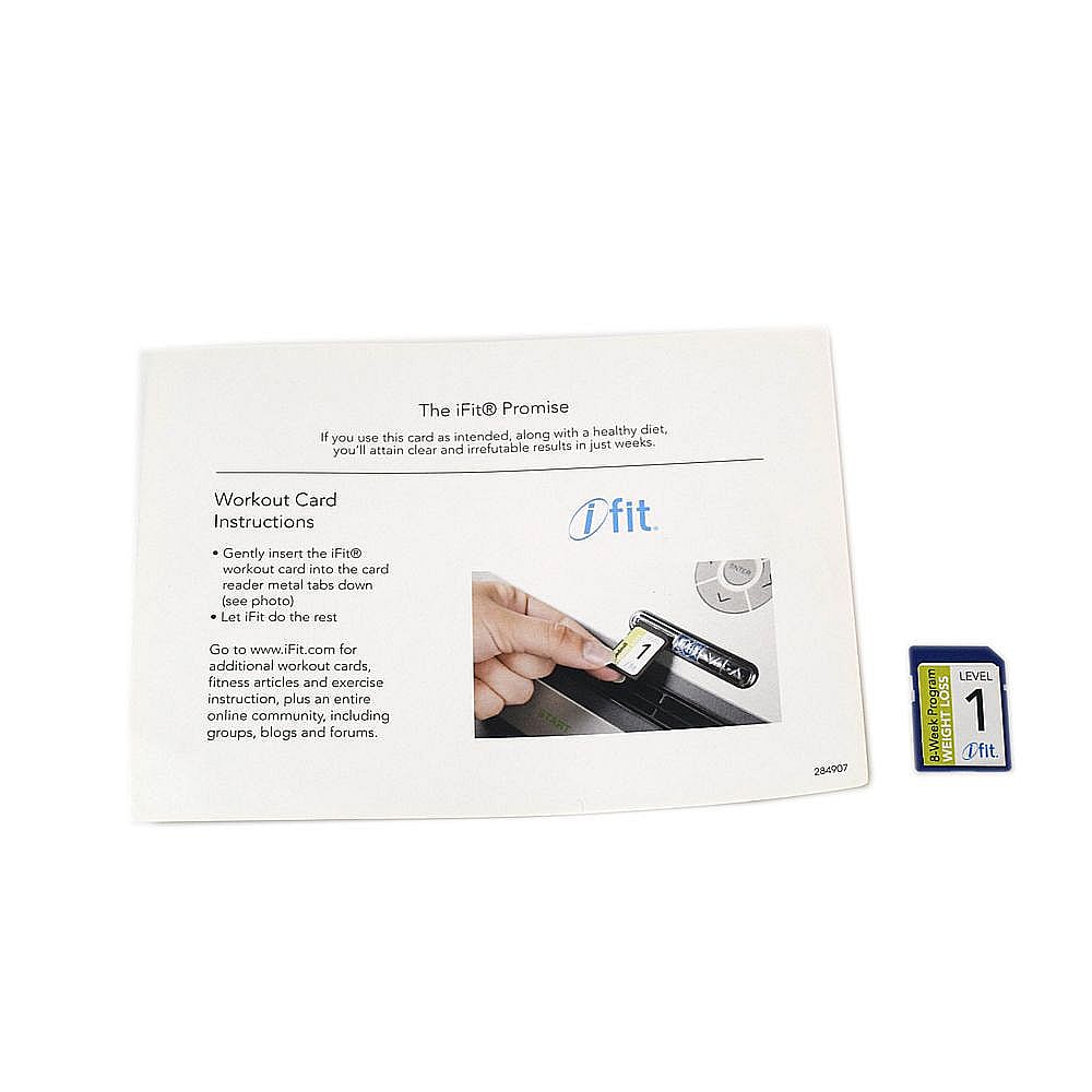 Part #245976, Ifit Weight Loss Card, Level 1