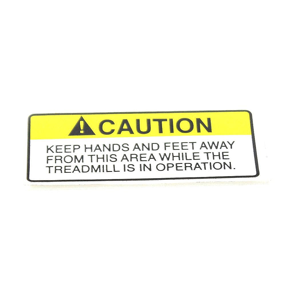 Part #252433, Caution Decal / 8.00 x 5.00 x 1.50