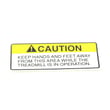 Caution Decal for Proform 831248333 - Part 252433
