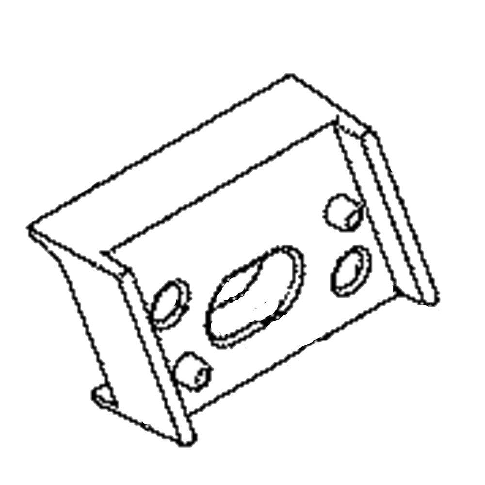 Part #268098, Right Upright Spacer
