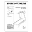 Proform Owner's Manual for Proform 831248130 - Part 278975