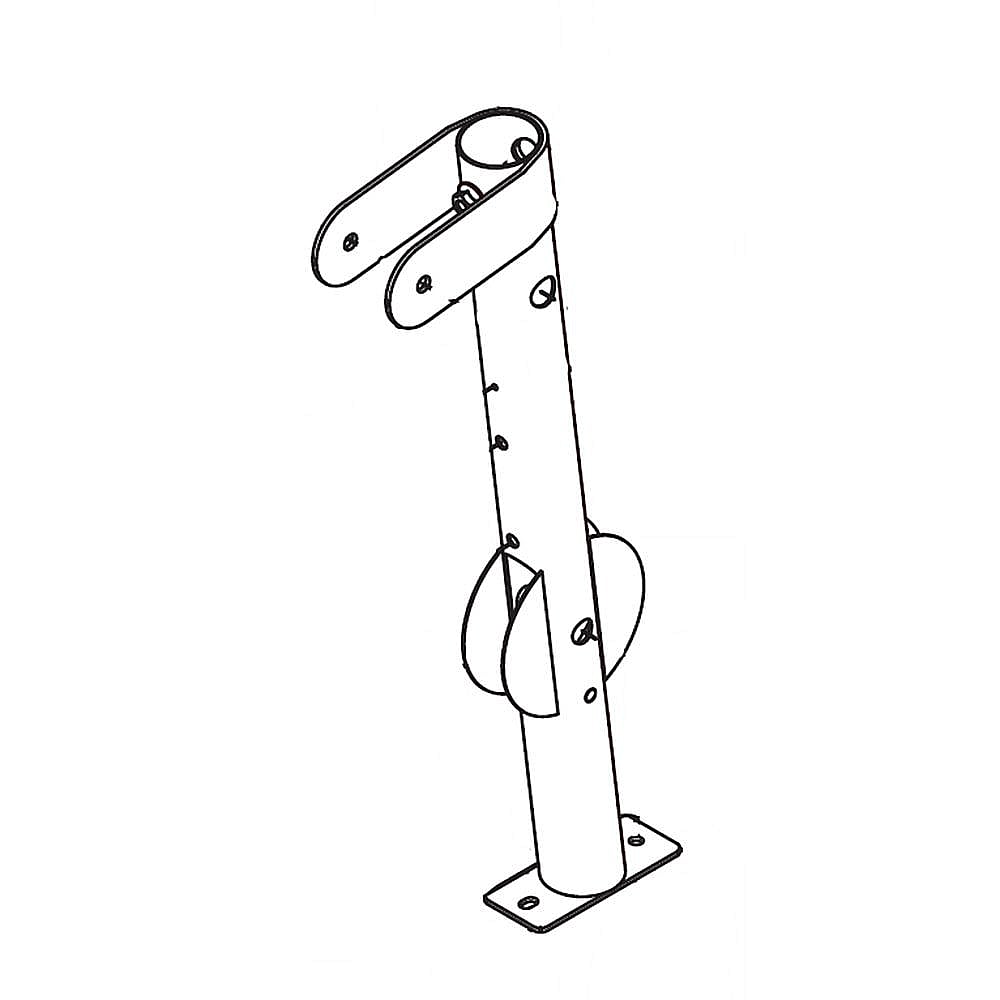 Part #302057, Front Leg