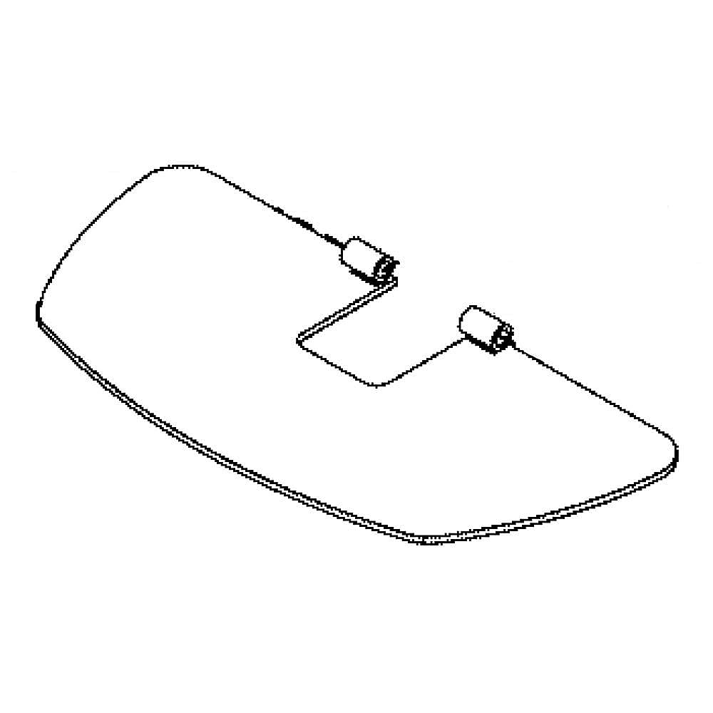 Part #302059, Weight System Base Foot Plate