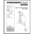 Owner's Manual for Weider PRO6900 - Part 302087