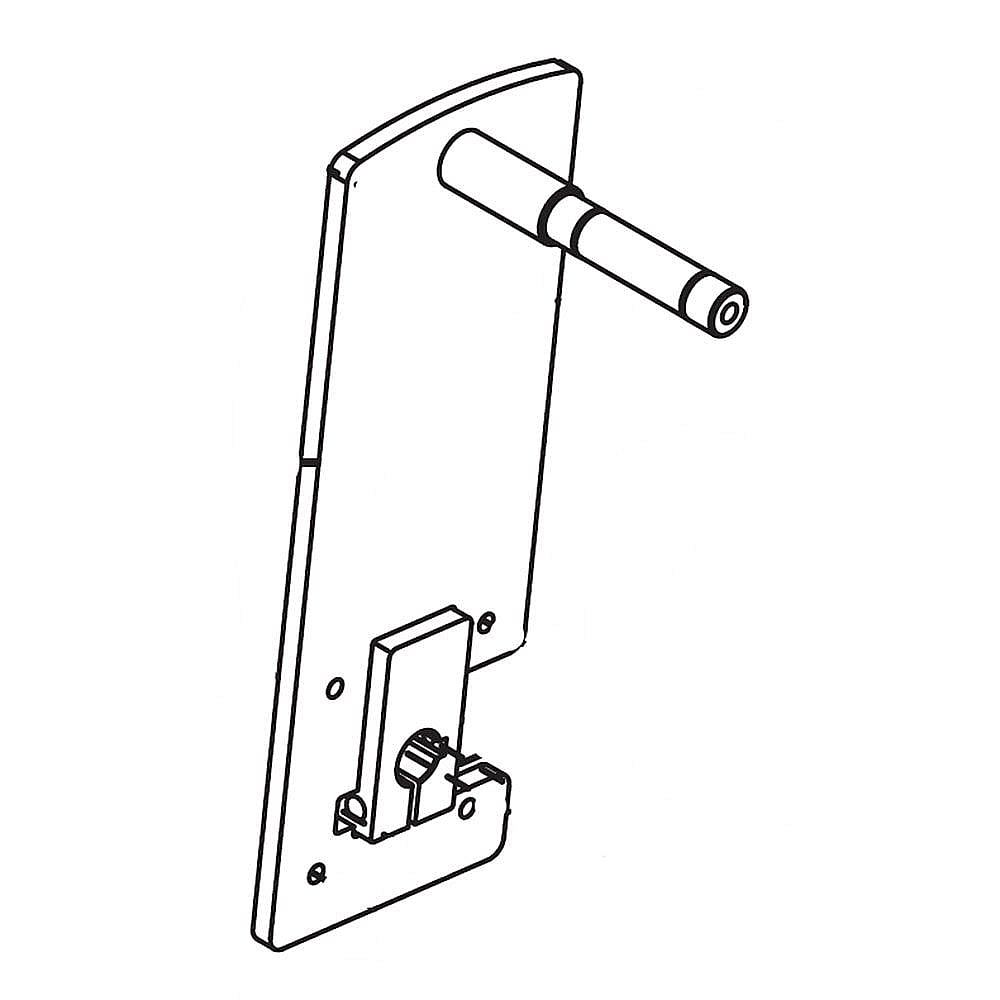 Part #305946, Arm, crank, rt / 47.94 x 129.99 x 0.00