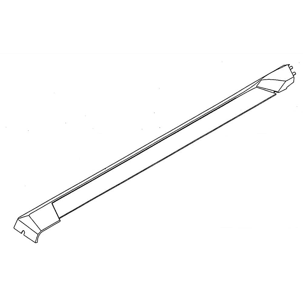 Part #347940, Treadmill Deck Rail, Left