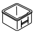 Square Bushing for Weider 831149331 - Part 350571