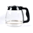 Coffee Maker Glass Carafe (black) 6320-0142BLA