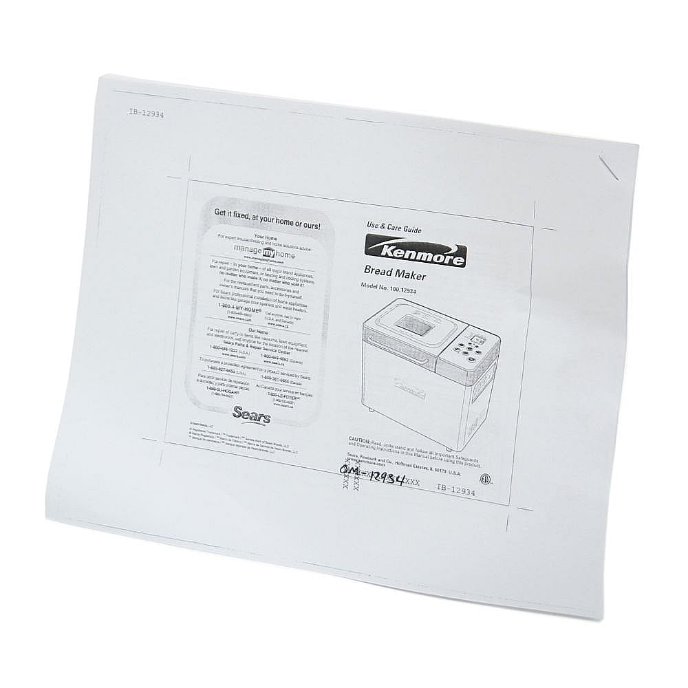 Bread Maker Owner's Manual