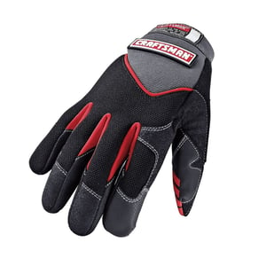 Craftsman Mechanics Gloves, Large (black) 47552