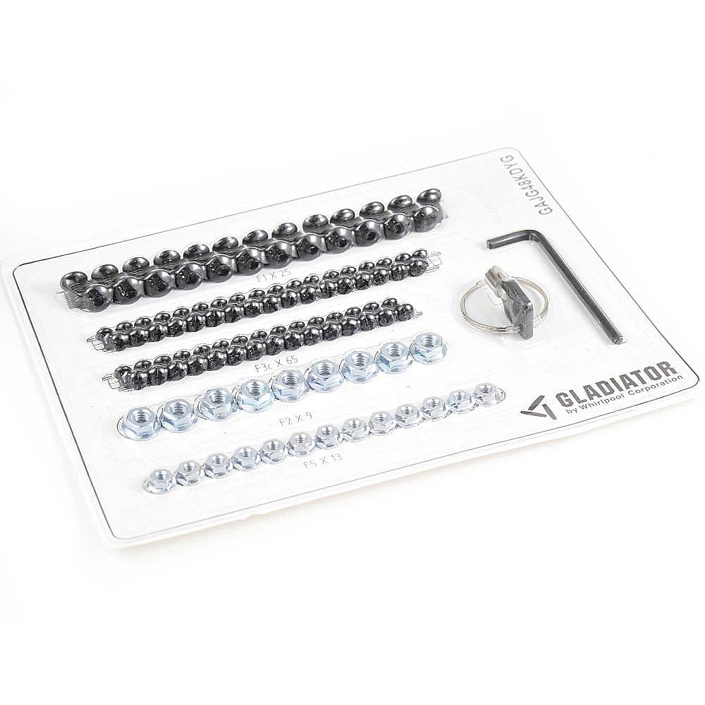 Gladiator Part #w10471121, Tool Cabinet Hardware Bag | 0.15 x 0.15 x 1.00
