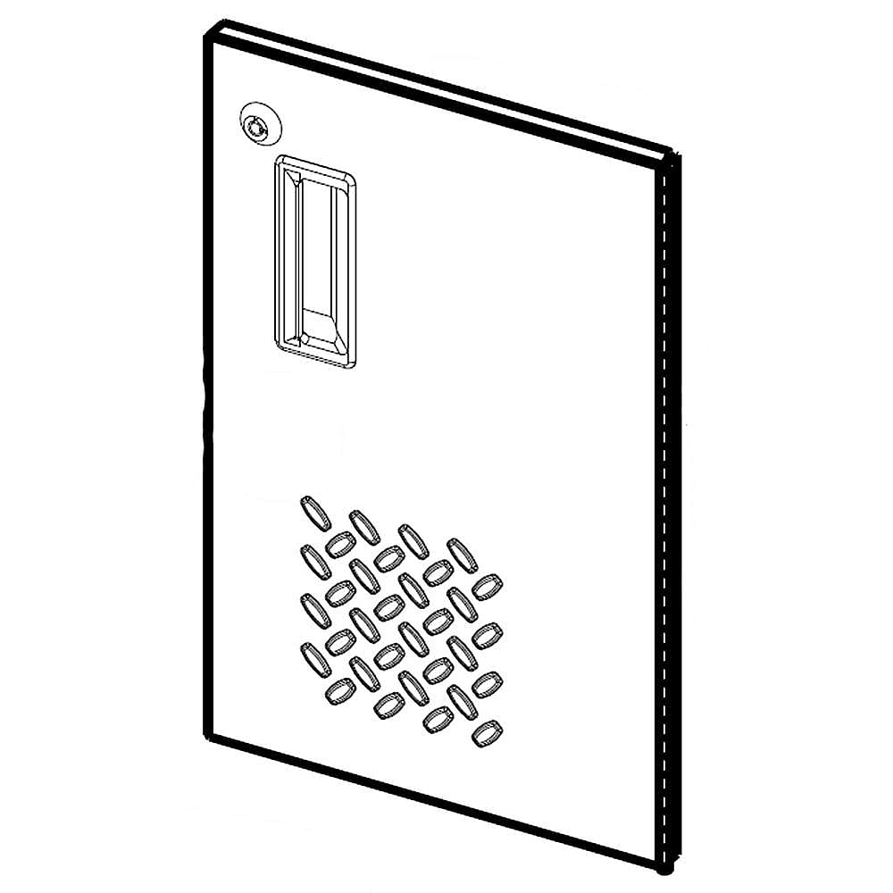Gladiator Part #w10541620, Door | 19.25 x 12.63 x 0.75