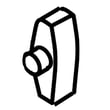 Nut for Gladiator GAWB06BAZW00 - Part W10554099