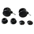 Vacuum Caster Assembly for Craftsman 113177895 - Part 509950