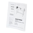 Owner's Manual (white) SP4938