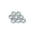 Hex Nut, 3/8-16, 8-pack