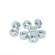 Hex Lock Nut, 1/4-in, 20-pack
