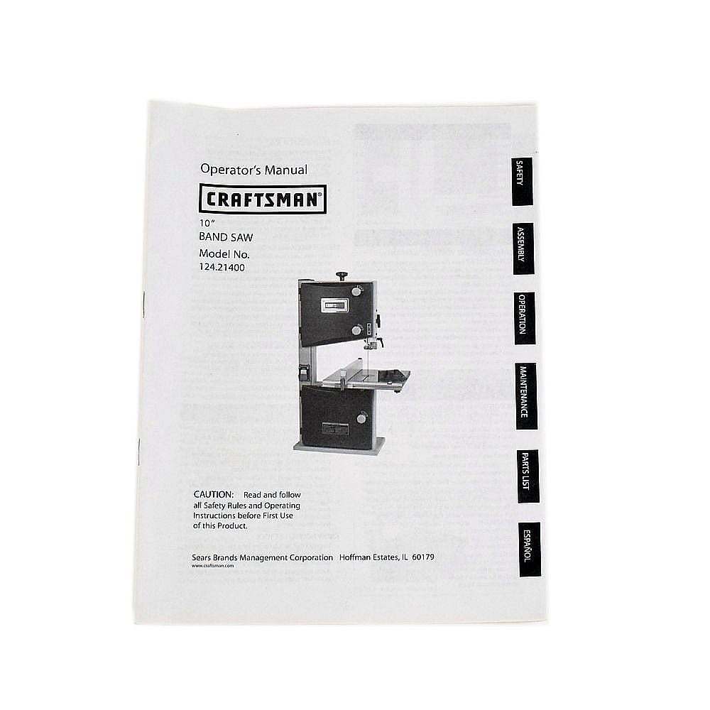 Band Saw Owner's Manual