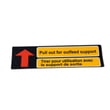 Warning Label for Craftsman 137218251 - Part 0BD3