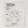 Serv Man for Craftsman 137218780 - Part 14995056