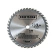 Miter Saw Blade, 7-1/4-in, 40-tooth for Craftsman 137322850 - Part 2S1E