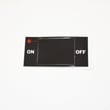 Miter Saw On/off Switch Decal for Craftsman 137212372 - Part 2X6M