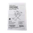 Owner's Manual for Craftsman 137284630 - Part 308Q