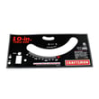 Table Saw Decal for Craftsman 137284630 - Part 30AT