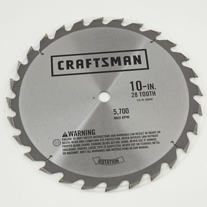 Table Saw Blade, 10-in 3GVK